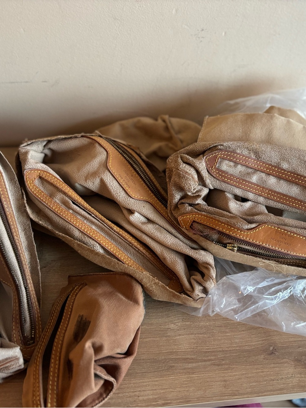 Authentic Louis Vuitton parts for crafts